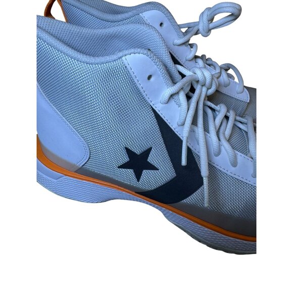 Converse Men's Size 11 Star Series White/Orange Basketball Shoes Size 11 - Picture 8 of 13
